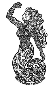 LA SIRENA -THE MERMAID - Women's Tank Top